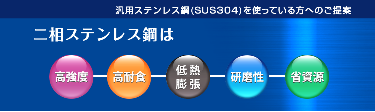 二相ステンレス鋼